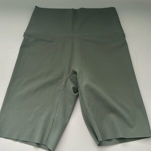 Aerie Sage Green Biker Shorts Sz 4